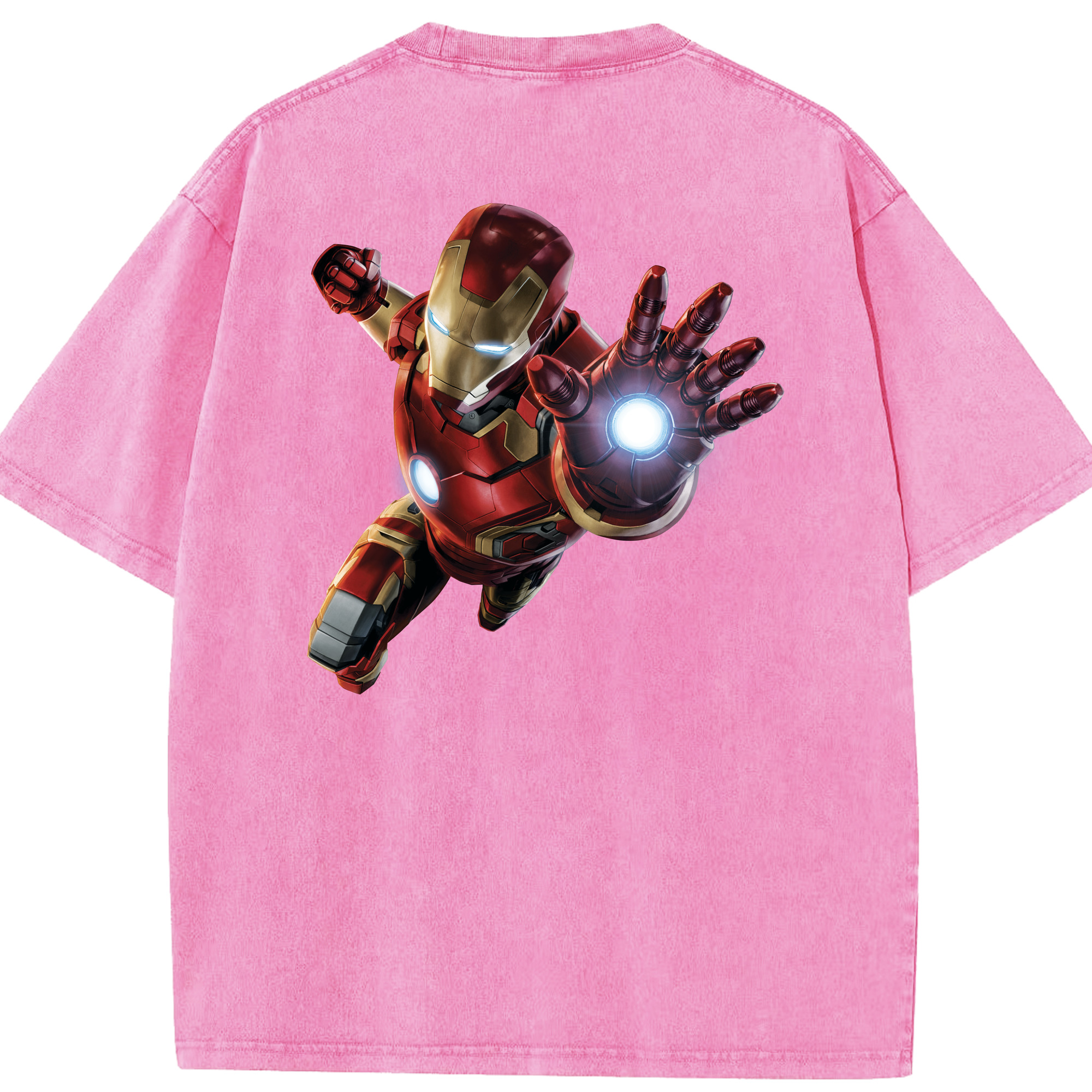 （画像用） アベンジャーズ The Avengers 綿100% ヴィンテージ風 半袖Tシャツ（背面プリント）